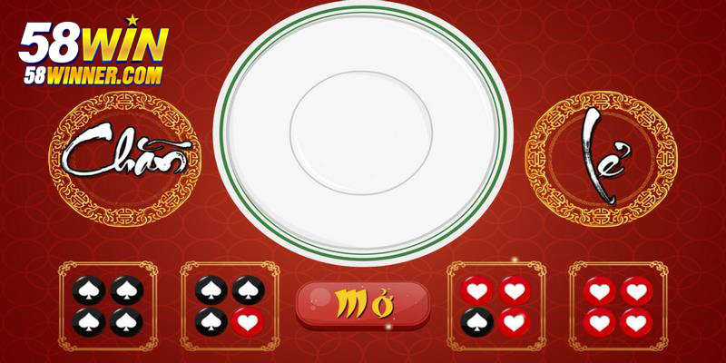 Xóc Đĩa 58WIN -Các Kiểu Cược Chính Thường Gặp Trong Game